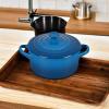 imageLe Creuset Stoneware Mini Round Cocotte 8 oz ArtichautMarseille
