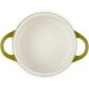 imageLe Creuset Stoneware Mini Round Cocotte 8 oz ArtichautOlive