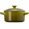 imageLe Creuset Stoneware Mini Round Cocotte 8 oz ArtichautOlive