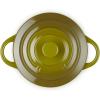 imageLe Creuset Stoneware Mini Round Cocotte 8 oz ArtichautOlive