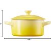 imageLe Creuset Stoneware Mini Round Cocotte 8 oz ArtichautSoleil