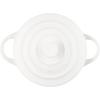 imageLe Creuset Stoneware Mini Round Cocotte 8 oz ArtichautWhite