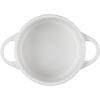 imageLe Creuset Stoneware Mini Round Cocotte 8 oz ArtichautWhite