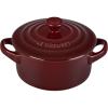 imageLe Creuset Stoneware Mini Round Cocotte 8 oz ArtichautRhone