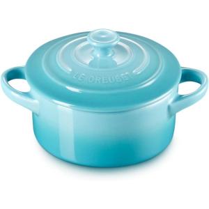 imageLe Creuset Stoneware Mini Round Cocotte 8 oz ArtichautCaribbean