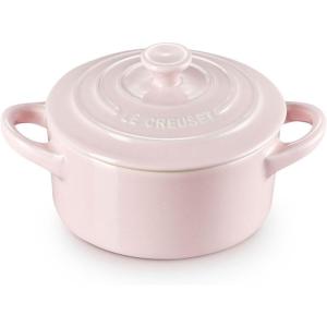 imageLe Creuset Stoneware Mini Round Cocotte 8 oz ArtichautChiffon Pink