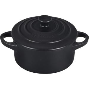 imageLe Creuset Stoneware Mini Round Cocotte 8 oz ArtichautLicorice