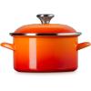 imageLe Creuset Enamel on Steel Traditional Petite Stockpot 38qt CeriseFlame