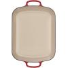 imageLe Creuset Enameled Cast Iron Signature Rectangular Roaster 7 qt 128quot x 187quot CeriseCerise