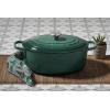 imageLe Creuset Signature Enameled Cast Iron Oval Dutch Oven 675qt PecheArtichaut