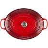 imageLe Creuset Signature Enameled Cast Iron Oval Dutch Oven 675qt PecheCerise