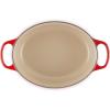 imageLe Creuset Signature Enameled Cast Iron Oval Dutch Oven 675qt PecheCerise