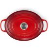 imageLe Creuset Signature Enameled Cast Iron Oval Dutch Oven 675qt PecheCerise