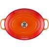 imageLe Creuset Signature Enameled Cast Iron Oval Dutch Oven 675qt PecheFlame