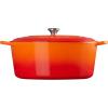 imageLe Creuset Signature Enameled Cast Iron Oval Dutch Oven 675qt PecheFlame