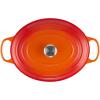 imageLe Creuset Signature Enameled Cast Iron Oval Dutch Oven 675qt PecheFlame