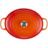 imageLe Creuset Signature Enameled Cast Iron Oval Dutch Oven 675qt PecheFlame