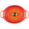 imageLe Creuset Signature Enameled Cast Iron Oval Dutch Oven 675qt PecheFlame