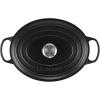 imageLe Creuset Signature Enameled Cast Iron Oval Dutch Oven 675qt PecheLicorice