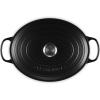 imageLe Creuset Signature Enameled Cast Iron Oval Dutch Oven 675qt PecheLicorice