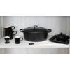 imageLe Creuset Signature Enameled Cast Iron Oval Dutch Oven 675qt PecheLicorice