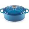 imageLe Creuset Signature Enameled Cast Iron Oval Dutch Oven 675qt PecheMarseille