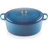 imageLe Creuset Signature Enameled Cast Iron Oval Dutch Oven 675qt PecheMarseille