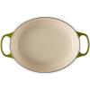 imageLe Creuset Signature Enameled Cast Iron Oval Dutch Oven 675qt PecheOlive