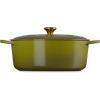 imageLe Creuset Signature Enameled Cast Iron Oval Dutch Oven 675qt PecheOlive