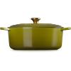 imageLe Creuset Signature Enameled Cast Iron Oval Dutch Oven 675qt PecheOlive