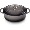 imageLe Creuset Signature Enameled Cast Iron Oval Dutch Oven 675qt PecheOyster