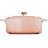 imageLe Creuset Signature Enameled Cast Iron Oval Dutch Oven 675qt PechePeche