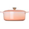 imageLe Creuset Signature Enameled Cast Iron Oval Dutch Oven 675qt PechePeche