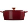 imageLe Creuset Signature Enameled Cast Iron Oval Dutch Oven 675qt PecheRhone