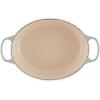 imageLe Creuset Signature Enameled Cast Iron Oval Dutch Oven 675qt PecheSea Salt