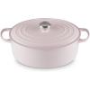 imageLe Creuset Signature Enameled Cast Iron Oval Dutch Oven 675qt PecheShallot