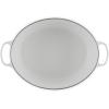 imageLe Creuset Signature Enameled Cast Iron Oval Dutch Oven 675qt PecheWhite