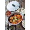 imageLe Creuset Signature Enameled Cast Iron Oval Dutch Oven 675qt PecheWhite