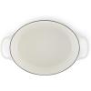 imageLe Creuset Signature Enameled Cast Iron Oval Dutch Oven 675qt PecheWhite