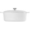 imageLe Creuset Signature Enameled Cast Iron Oval Dutch Oven 675qt PecheWhite