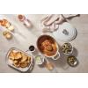 imageLe Creuset Signature Enameled Cast Iron Oval Dutch Oven 675qt PecheWhite