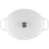 imageLe Creuset Signature Enameled Cast Iron Oval Dutch Oven 675qt PecheWhite