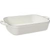 imageLe Creuset Enameled Cast Iron Signature Rectangular Roaster 7 qt 128quot x 187quot CeriseWhite