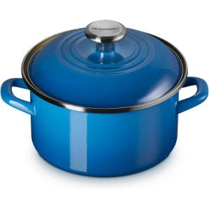 imageLe Creuset Enamel on Steel Traditional Petite Stockpot 38qt CeriseMarseille