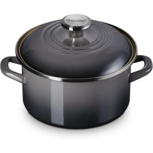 imageLe Creuset Enamel on Steel Traditional Petite Stockpot 38qt CeriseOyster