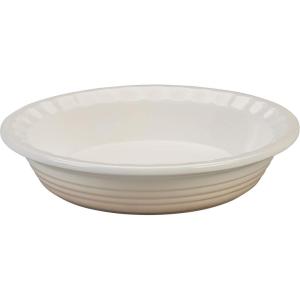 imageLe Creuset Stoneware Heritage Pie Dish 9quot Chiffon PinkMeringue