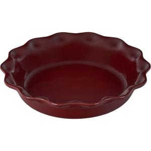 imageLe Creuset Stoneware Heritage Pie Dish 9quot Chiffon PinkRhone