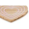 imageLe Creuset Magnetic Wood Trivet Heart Shaped 8quot Pink Silicone