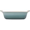 imageLe Creuset Stoneware Heritage Square Dish 3 qt 9quot MarseilleSea Salt