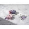 imageLe Creuset Stoneware Mini Round Cocotte with Flower Lid 8oz MeringueMeringue
